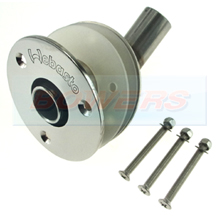 Eberspacher/Webasto Heater Stainless Steel 24mm Exhaust Marine Hull Skin Fitting 9018377A 1320363A
